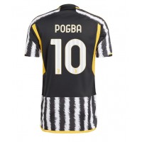 Billiga Juventus Paul Pogba #10 Hemma fotbollskläder 2023-24 Kortärmad